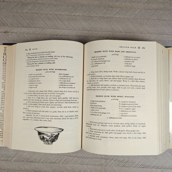 The Thousand Recipe Chinese Cookbook Gloria Bley Miller Vintage Cookbook 1981 - Picture 7 of 10